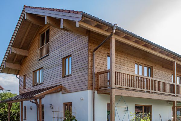 Zimmerei Gartmeier Doppelhaus Unterdarching