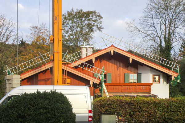 Zimmerei Gartmeier Dachsanierung Einfamilienhaus Naring