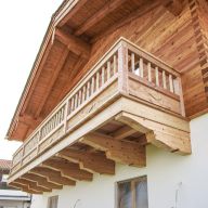 Holzhaus im Landhausstil in Oberbayern